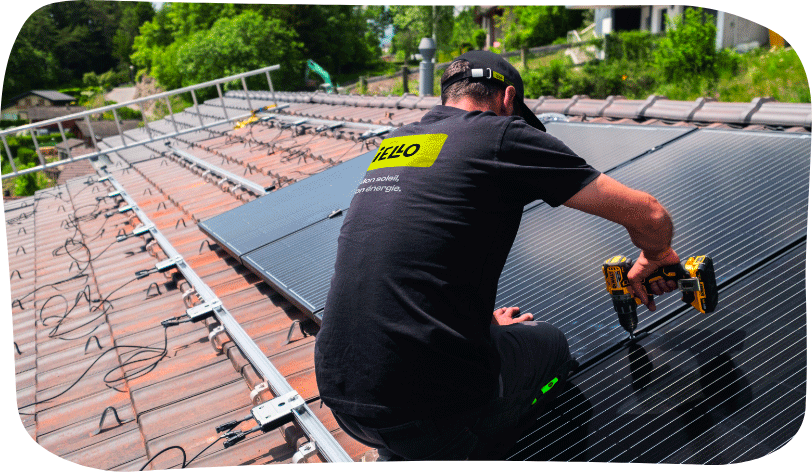 Installation de panneaux solaire